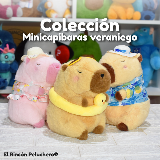 Colección Minicapibaras Veraniegos